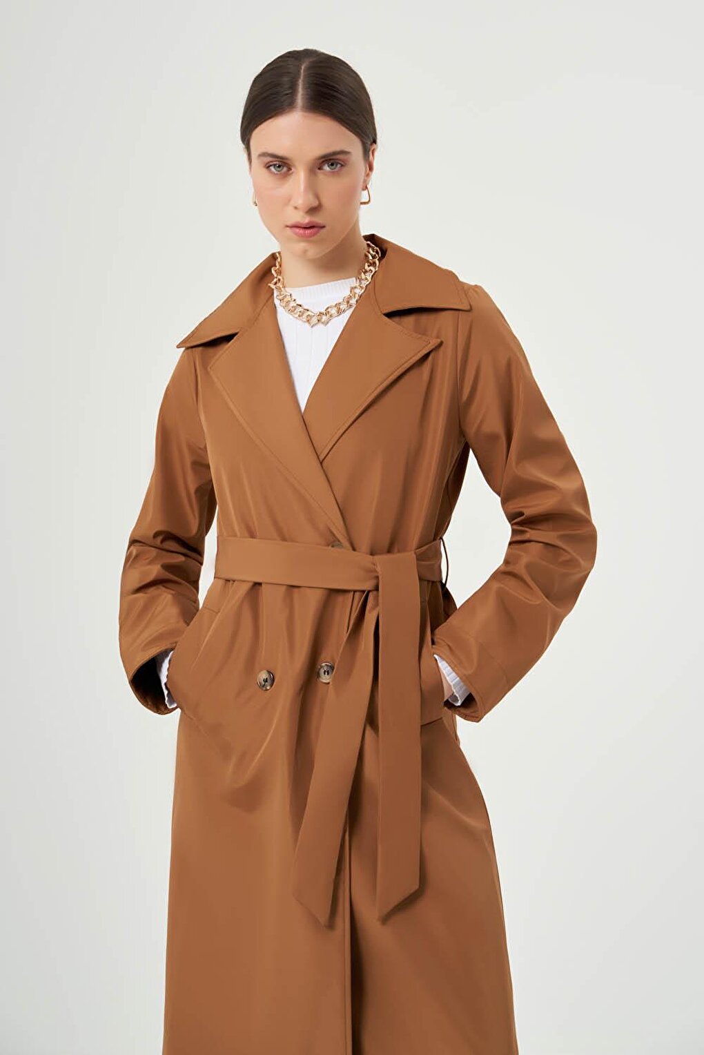 Bsc Classic Copper Trench Coat