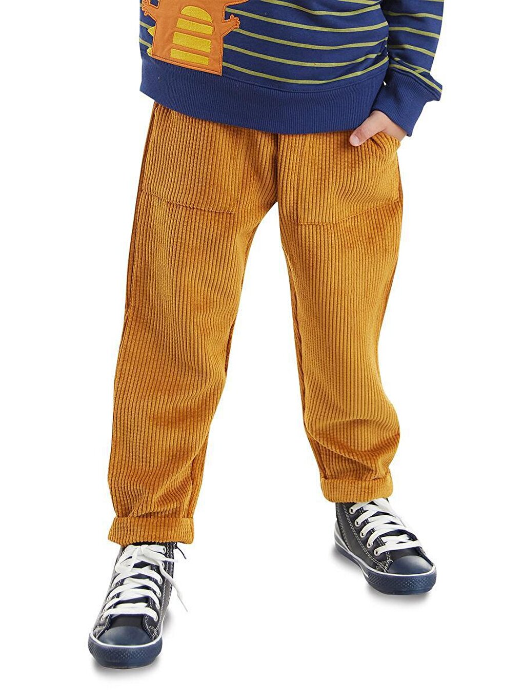 Corduroy Mustard Boys' Trousers