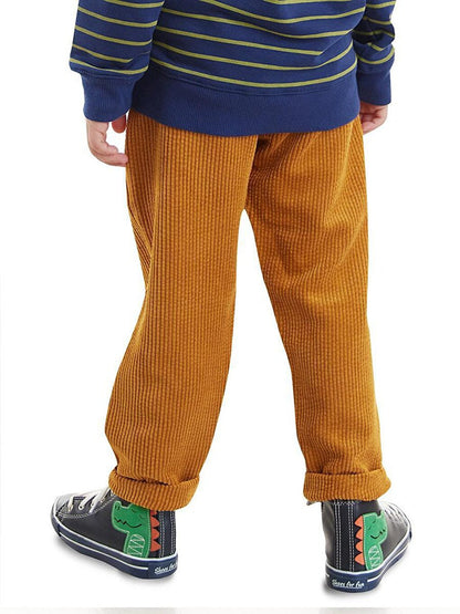 Corduroy Mustard Boys' Trousers