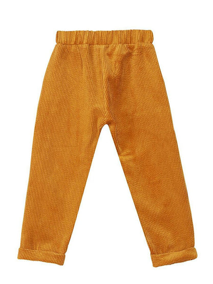 Corduroy Mustard Boys' Trousers