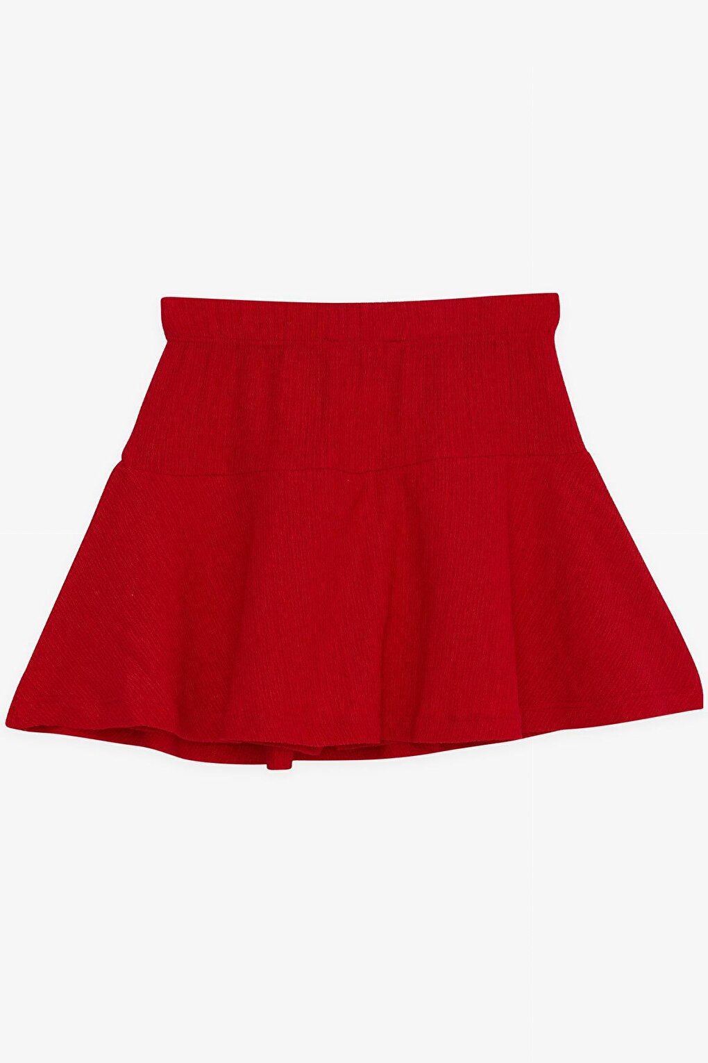 Girl's Shorts Skirt Basic Red (6-12 Years)