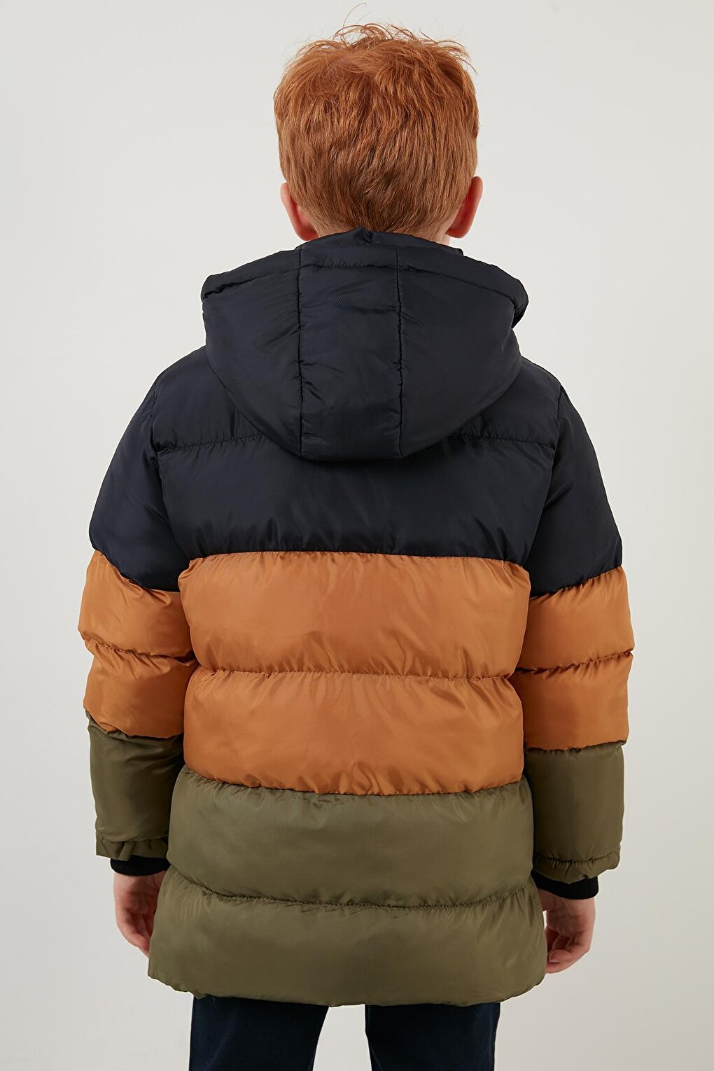 Removable Hooded Puffer Coat with Plush Lining 57611967