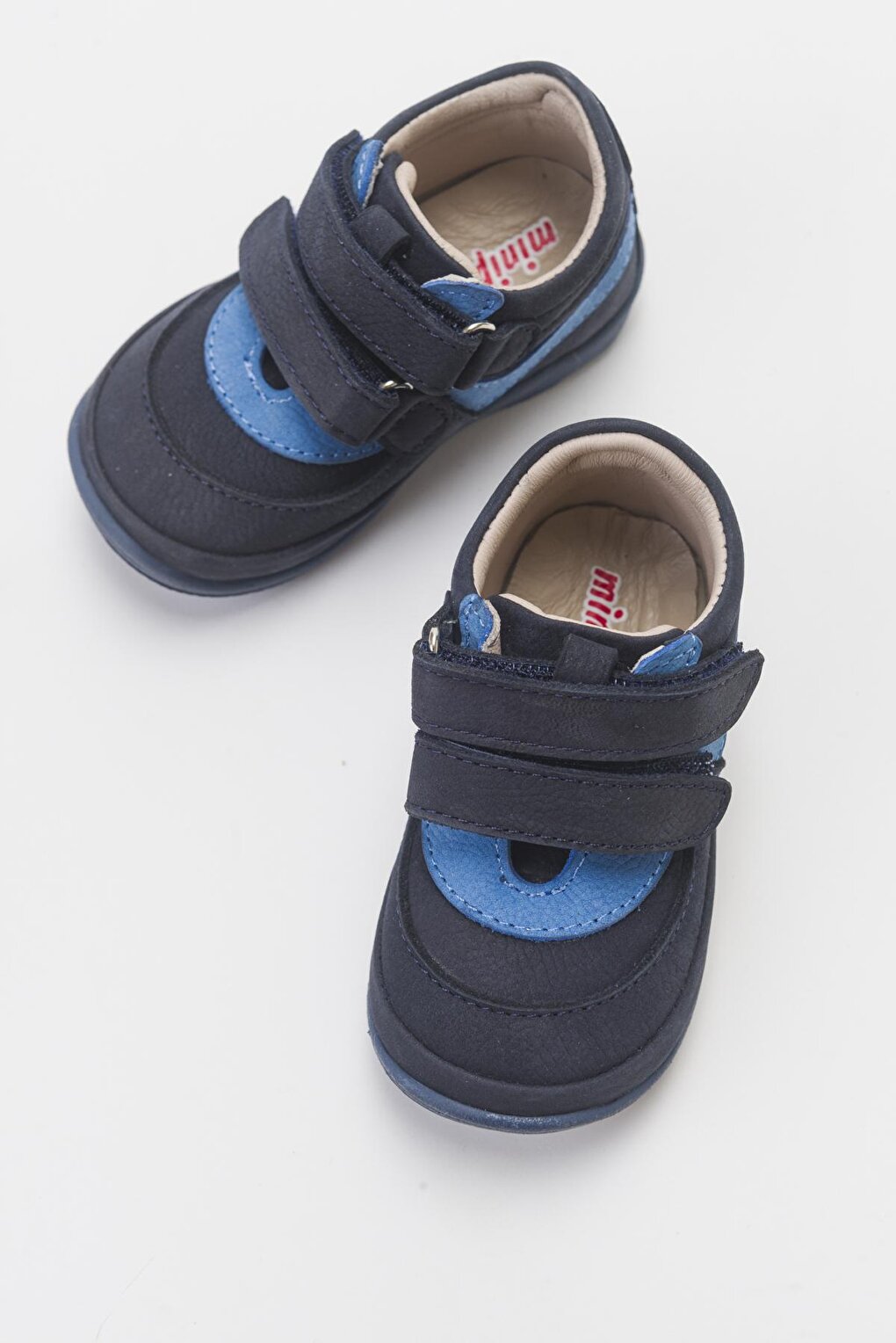 Boys' Navy Blue Genuine Leather Casual Children's Shoes