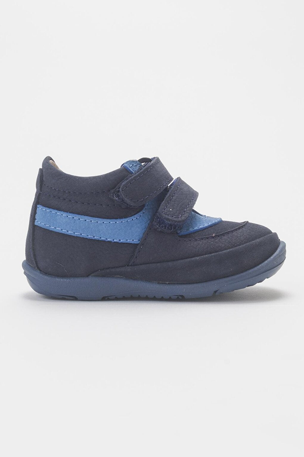 Boys' Navy Blue Genuine Leather Casual Children's Shoes