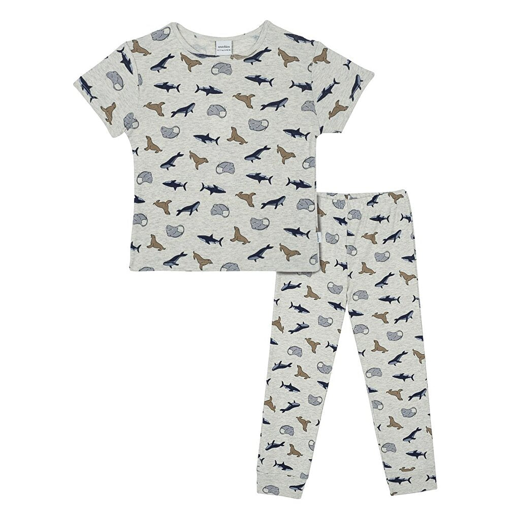 Sea Life Short Sleeve Pajama Set