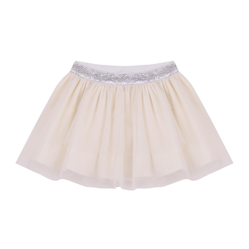 Ecru Tulle Skirt