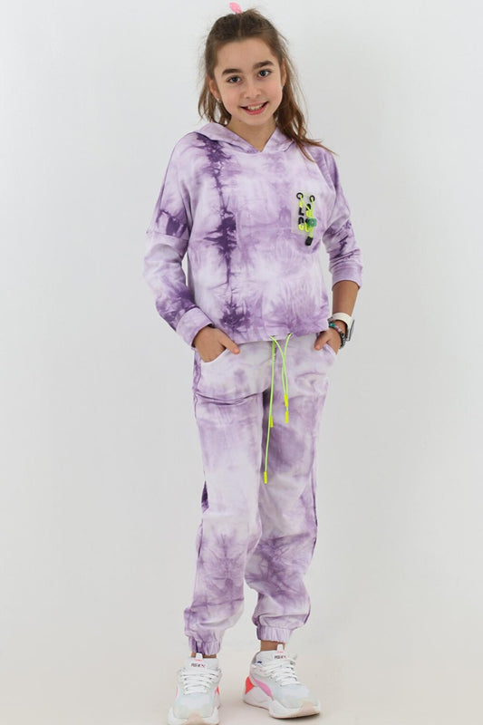 Girl's Loco Printed Batik Tracksuit 14120