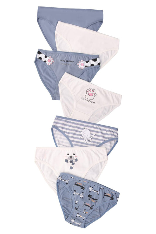 Girl's Cotton Panties 7 Pack