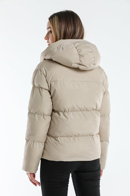 Hooded Puffer Jacket AC-Y50230LNW