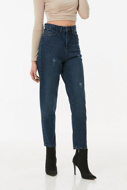 High Waist Mom Jean