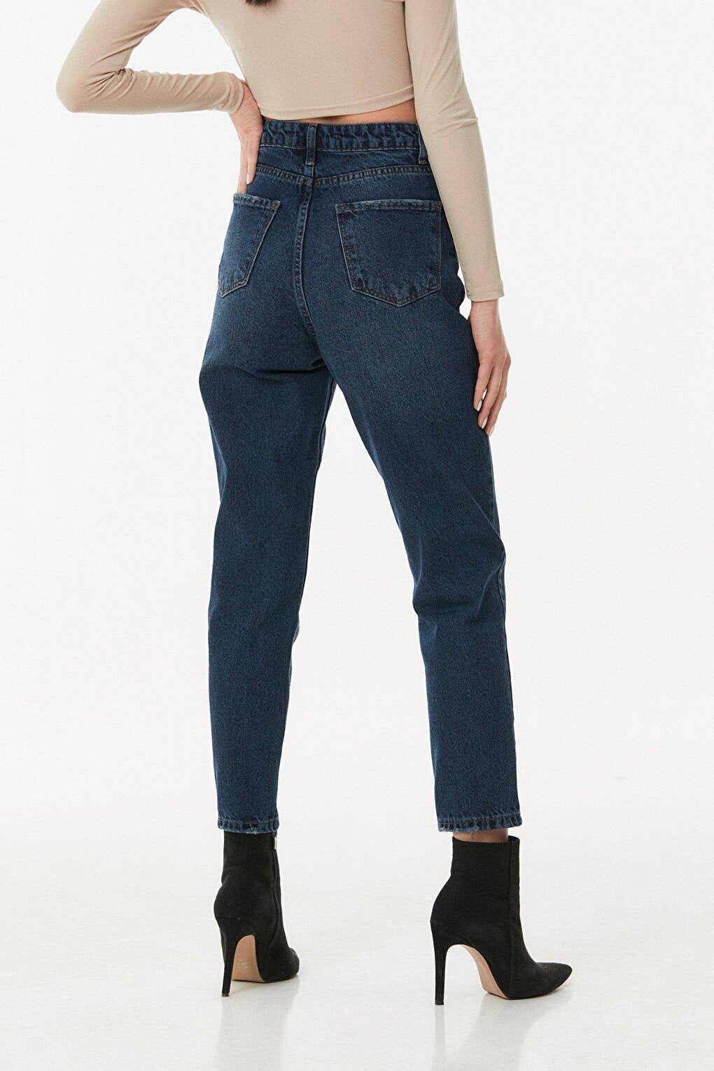 High Waist Mom Jean