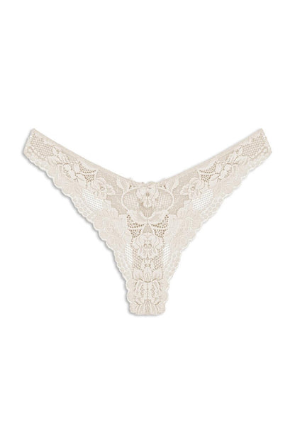 Lace High Waist Women's Thong Panties 5-pack