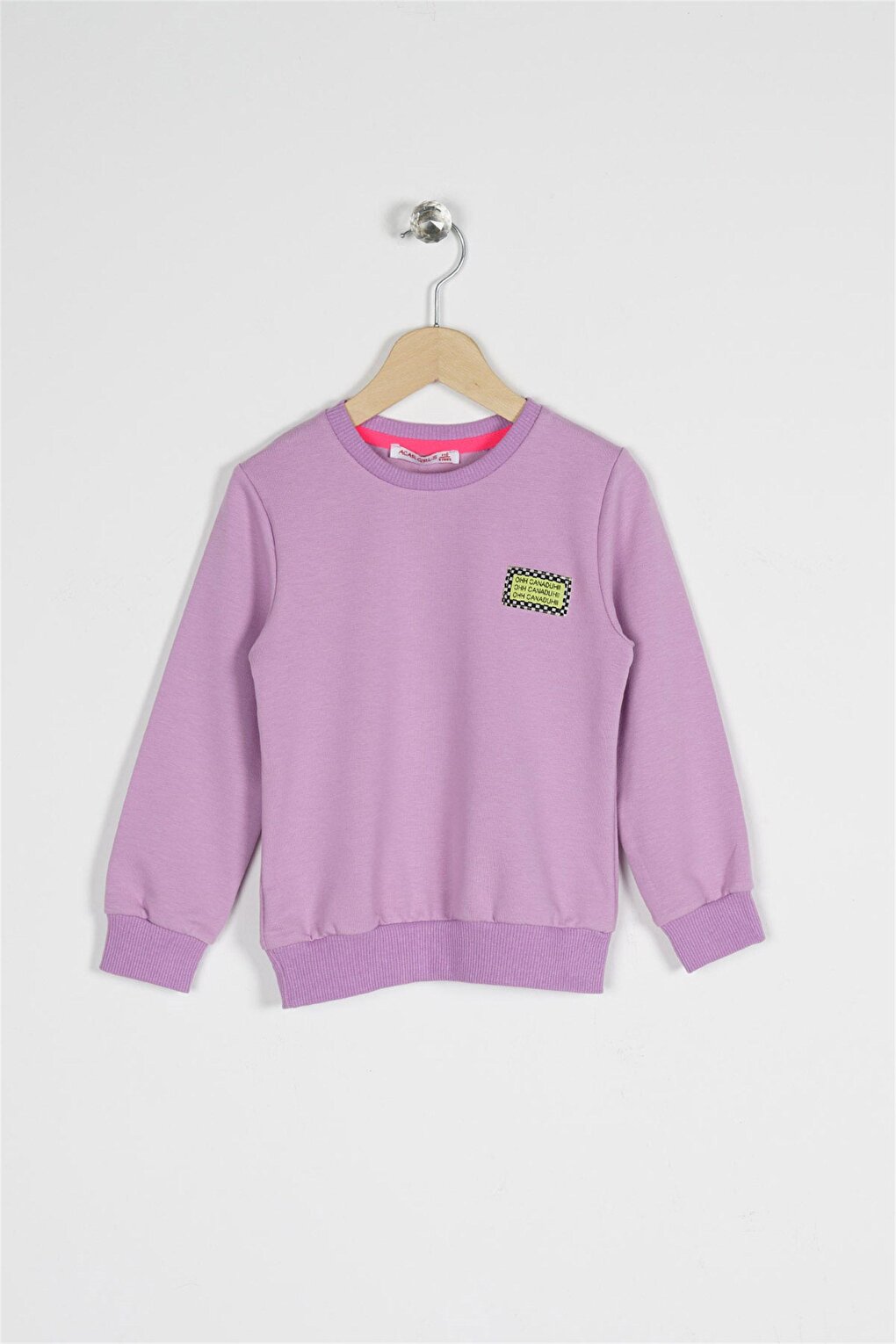 Girl's Lilac Colored Apricot Sweatshirt