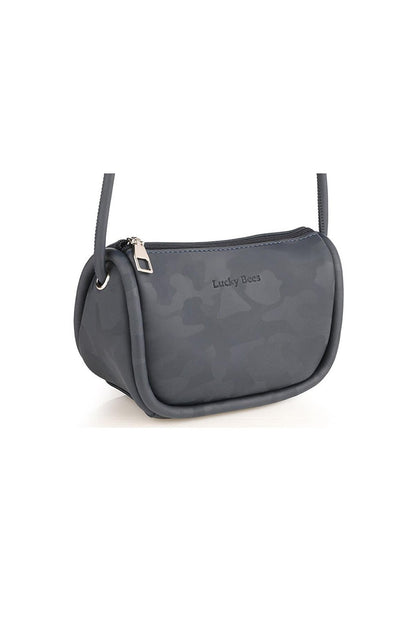 Cross Strap Zippered Mini Shoulder Bag