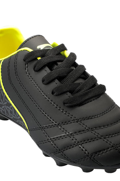 HINO KR Football Boys Football Cleats Shoes Black / Yellow