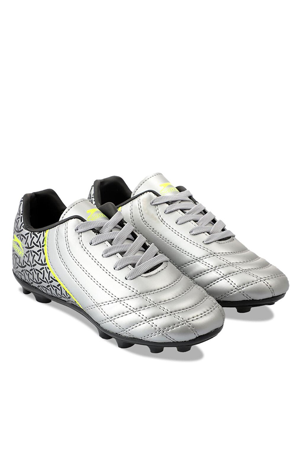 HINO KR Football Boys Football Cleats Shoes Grey/Black