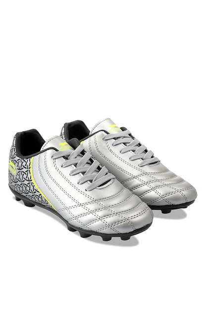 HINO KR Football Boys Football Cleats Shoes Grey/Black