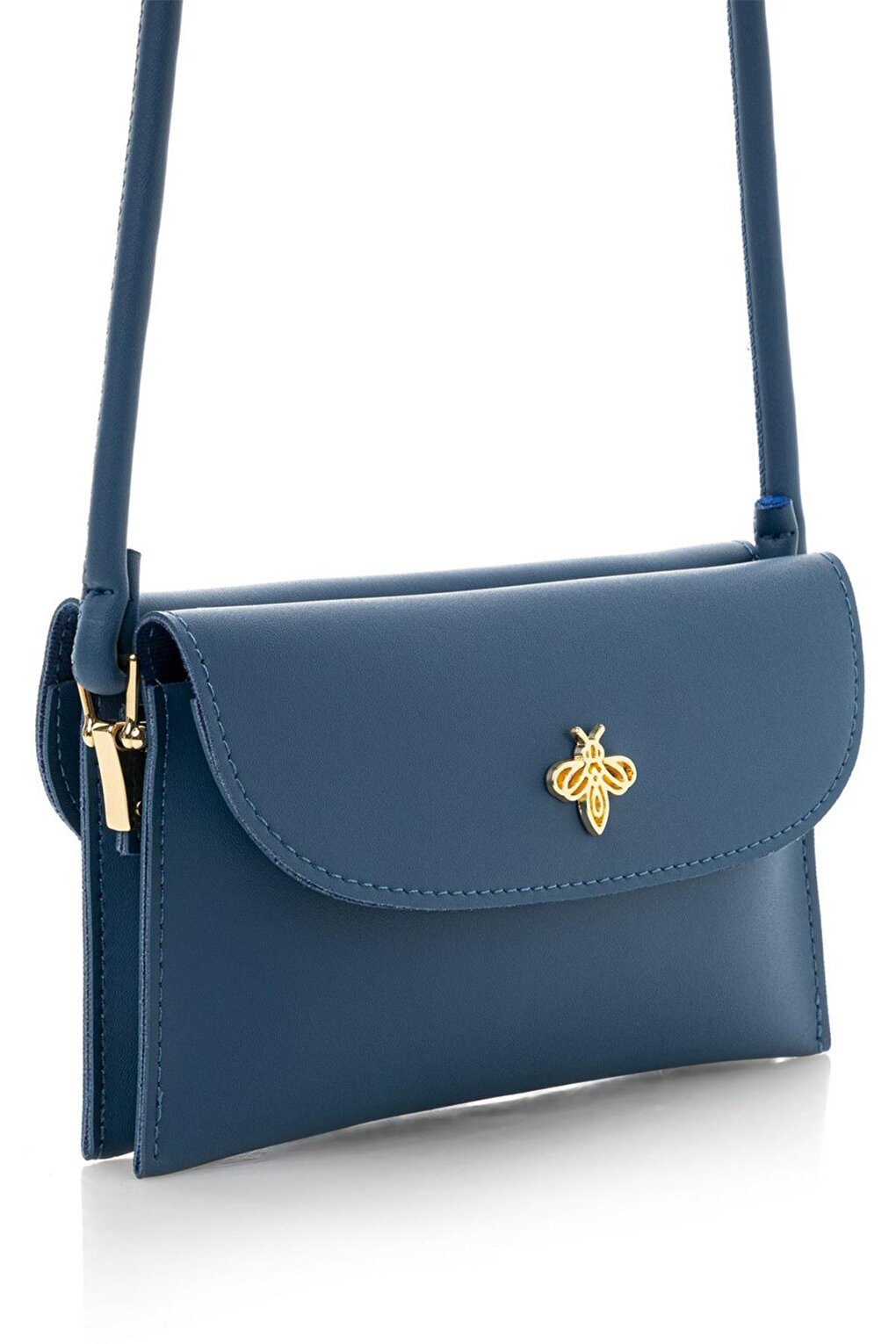 Cross Strap Double Pocket Women's Shoulder Bag