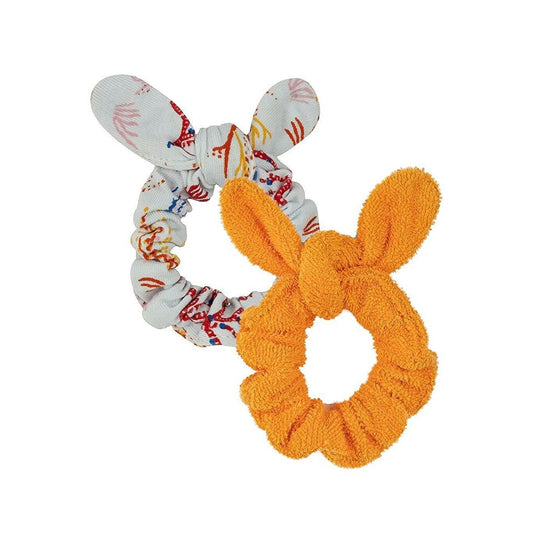 Coral Pattern / Orange Towel Buckle Double Pack