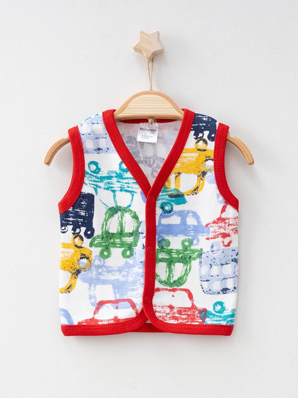 Car Patterned Vest