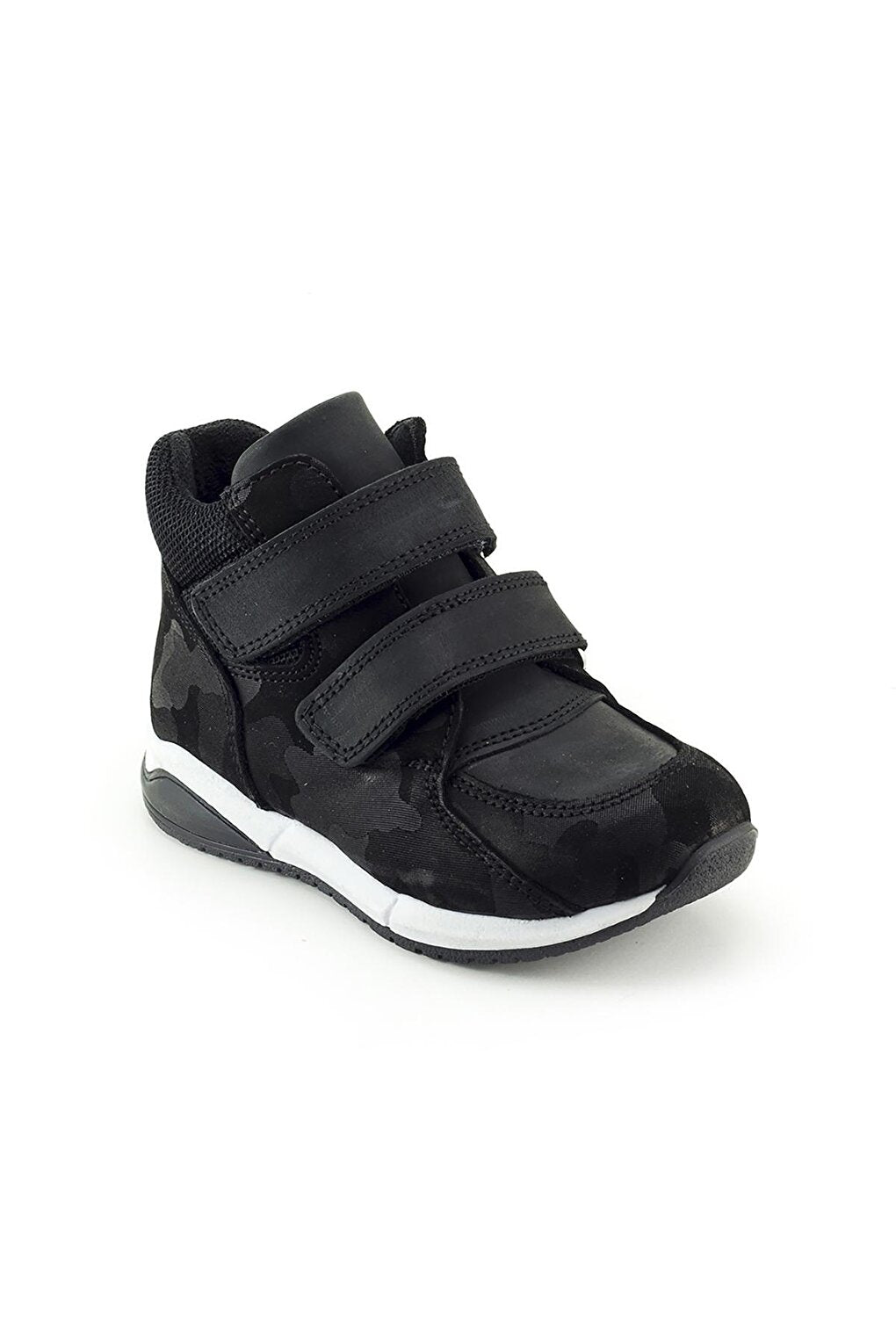 Boy's Black Leather healthy Supported Children's Boots