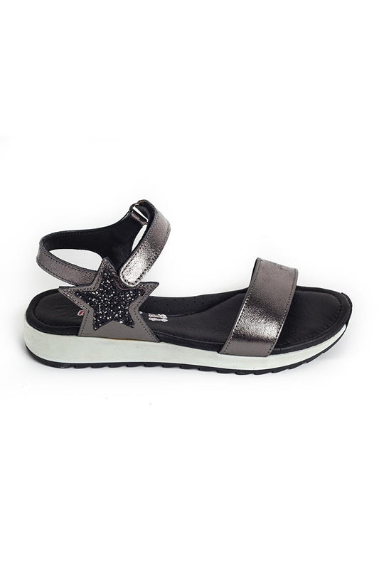 Girl's Steel Leather healthy Supported Children's Sandals