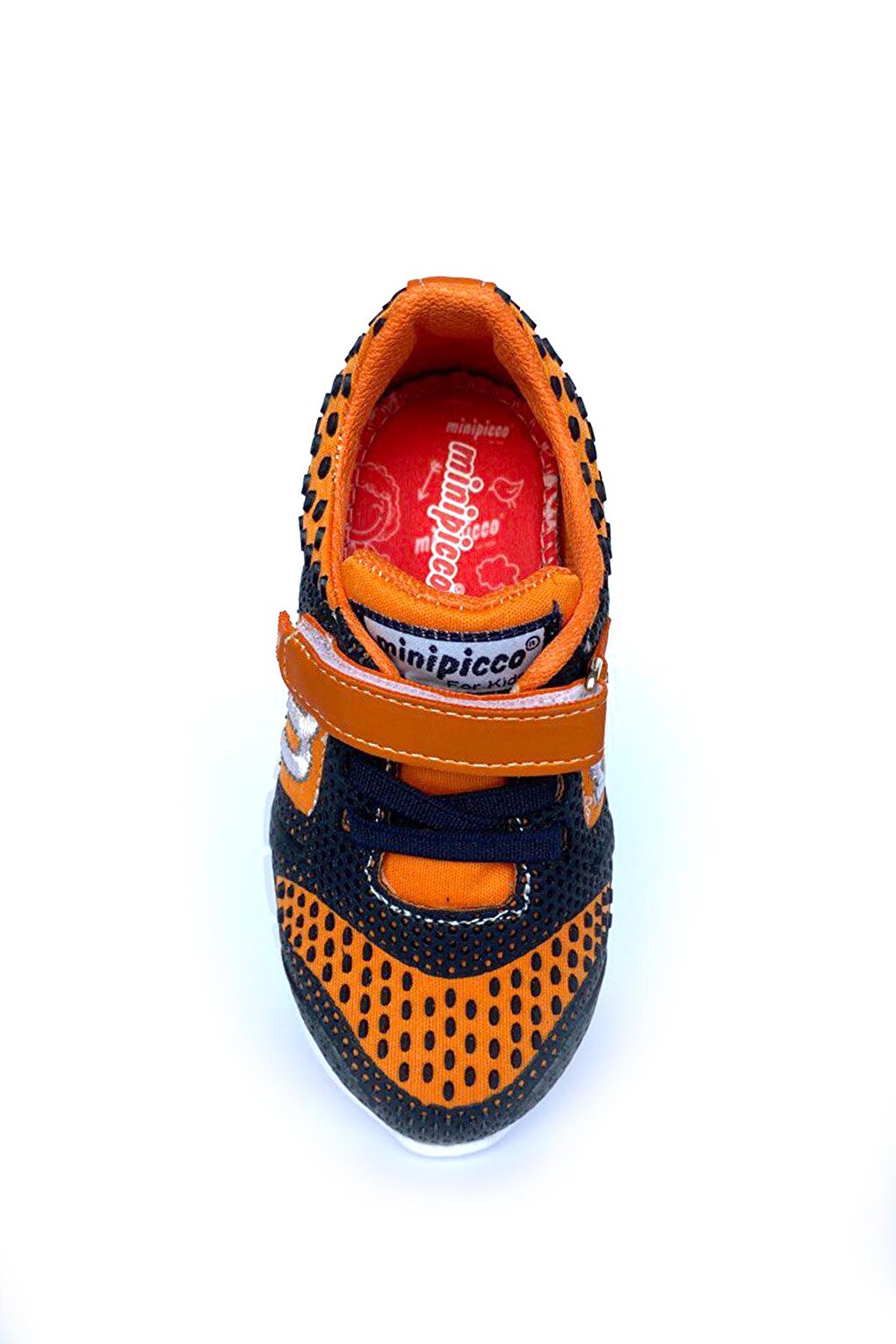 Unisex Children's Navy-Orange healthy Supported Children's Sports Shoes