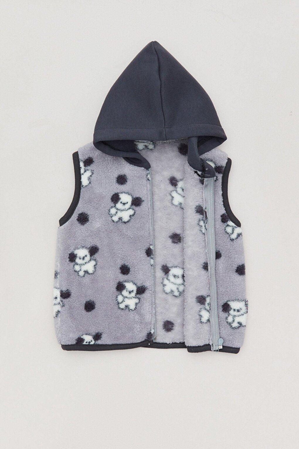 Dog Printed Boy's Vest