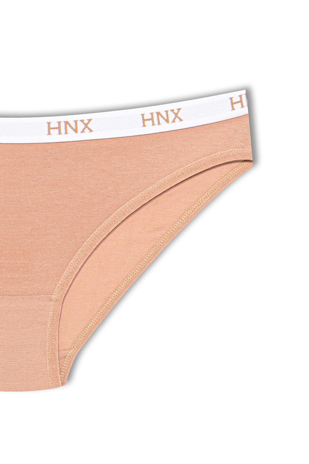 Cotton Basic Women's Panties with Lettering on the Waist