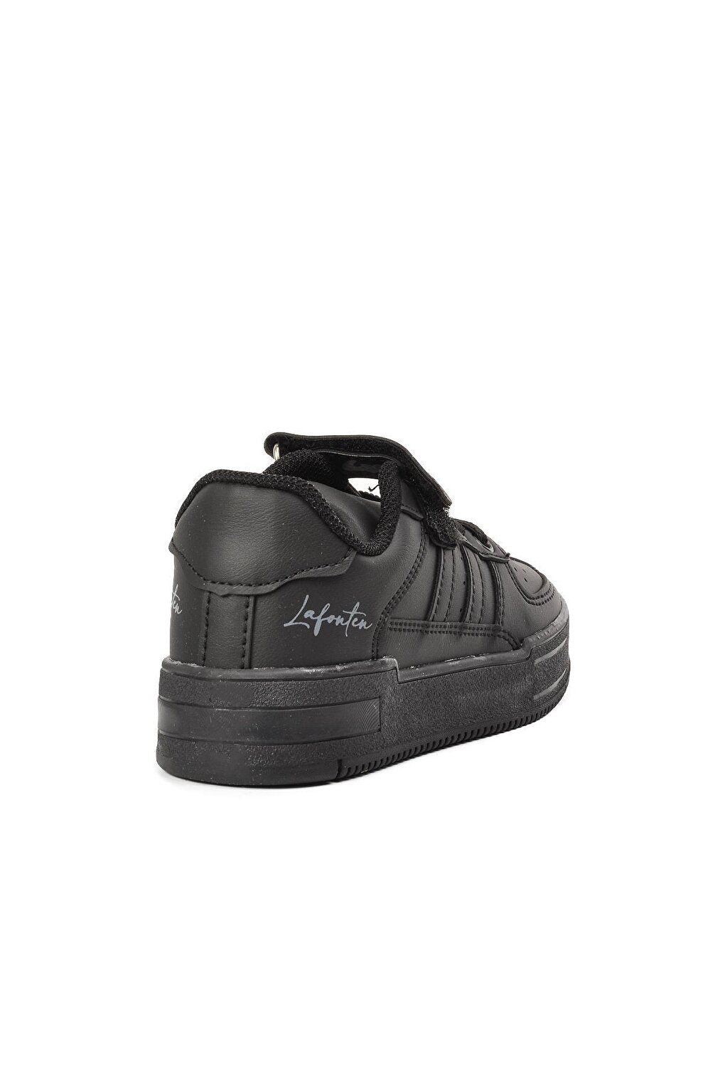 Black Velcro Boys Sneaker 715-P