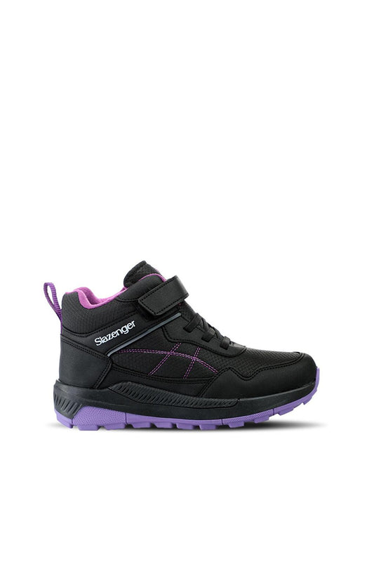 KETI I Unisex Kids Boots Black / Purple