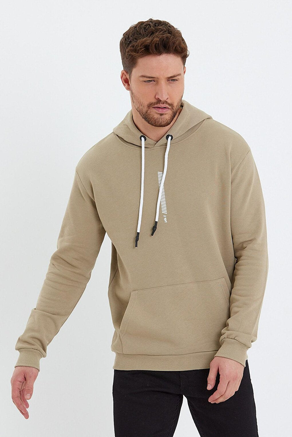 Men's Hooded Sweat Rector Striped