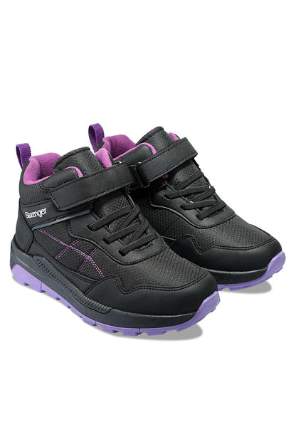 KETI I Unisex Kids Boots Black / Purple