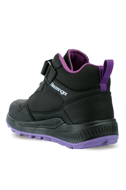 KETI I Unisex Kids Boots Black / Purple