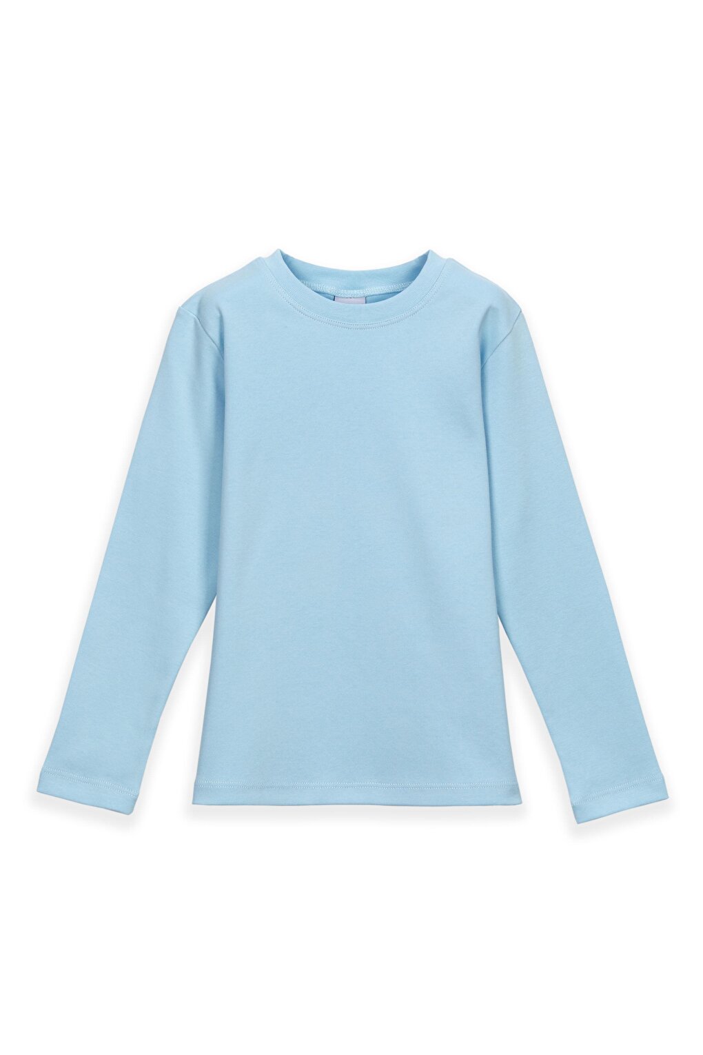 Baby Blue Unisex Crew Neck Long Sleeve T-Shirt