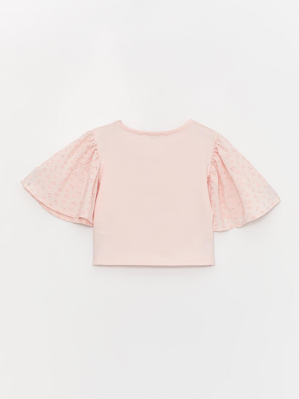 Girl's Lace Sleeve T-Shirt