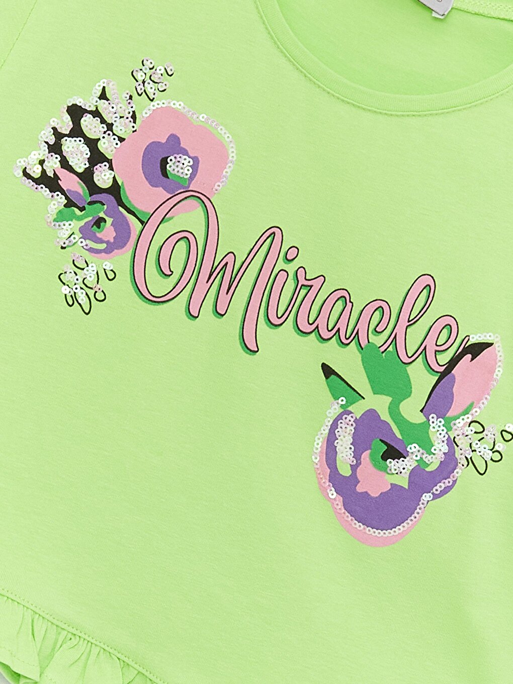 Girl's Printed Miracle T-Shirt