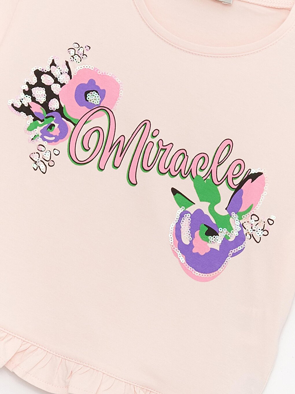 Girl's Printed Miracle T-Shirt