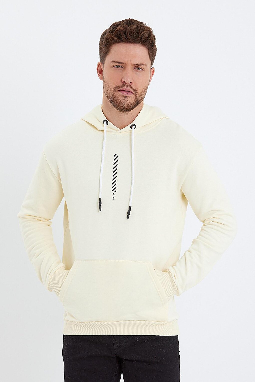 Men's Hooded Sweat Rector Striped