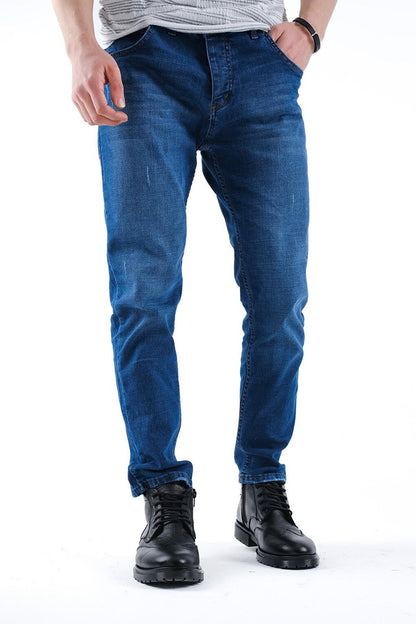 Slim Fit Lycra Claw Men's Jean Trousers