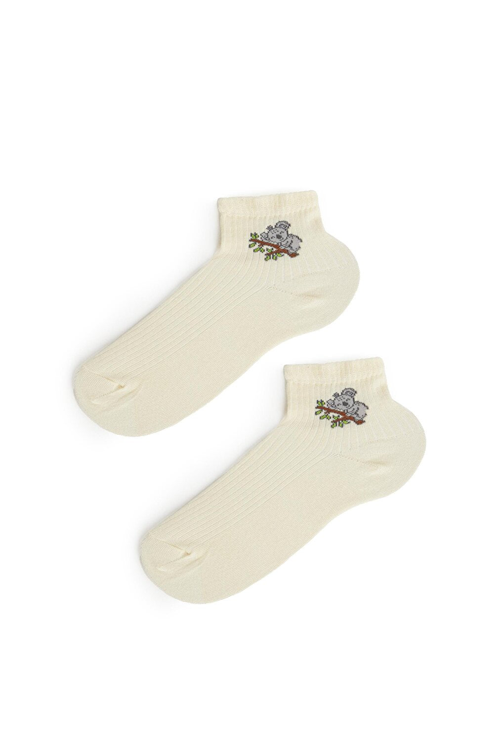 Koala Half Socks Beige