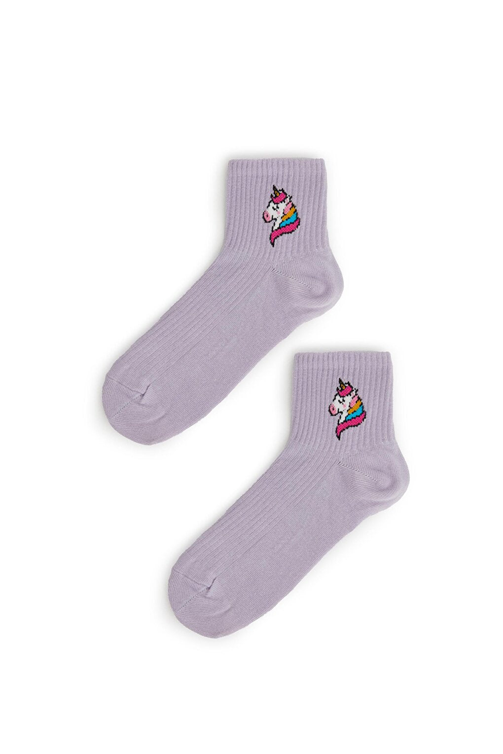 Pony Short Socks Lilac