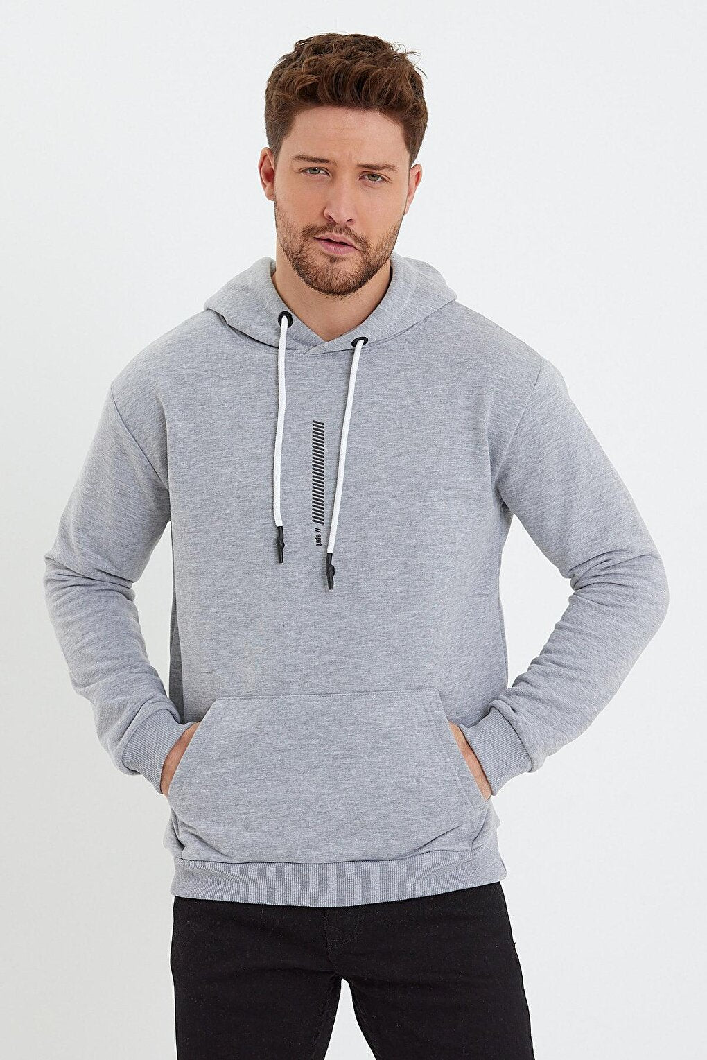 Men's Hooded Sweat Rector Striped