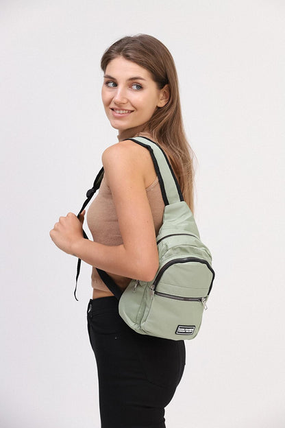 Backpack and Chest Bag