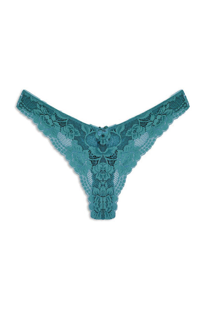 Lace High Waist Women's Thong Panties