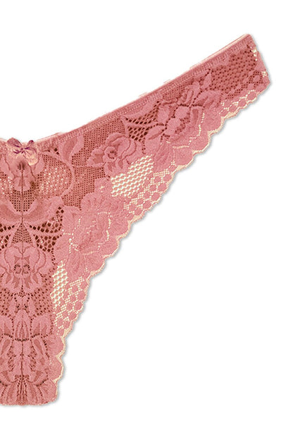 Lace High Waist Women's Thong Panties