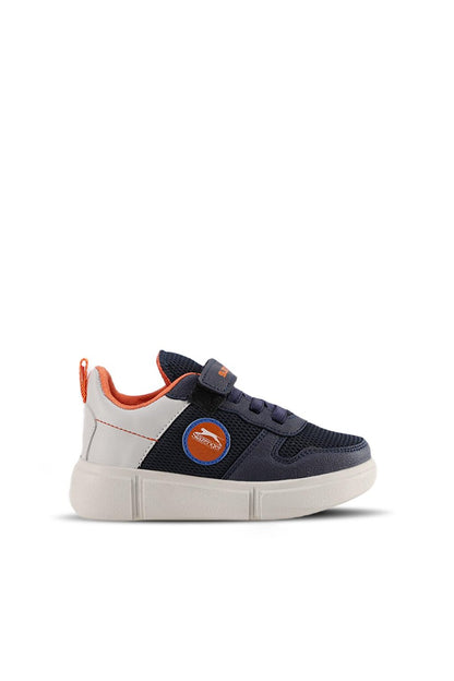 KAVITHA KTN Sneaker Boy's Shoes Navy Blue / Orange