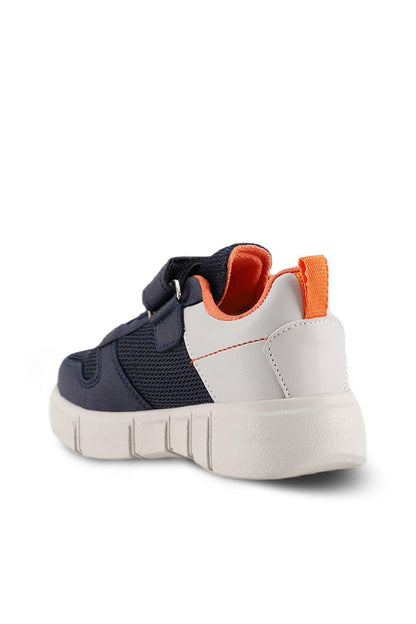 KAVITHA KTN Sneaker Boy's Shoes Navy Blue / Orange