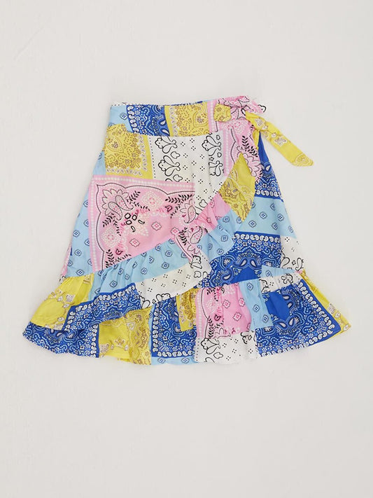 Girl's Patterned Skirt