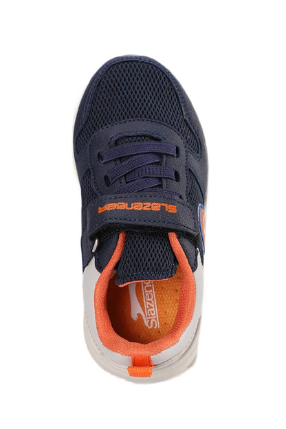 KAVITHA KTN Sneaker Boy's Shoes Navy Blue / Orange